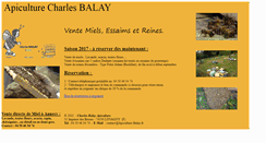 Desktop Screenshot of apiculture-balay.fr